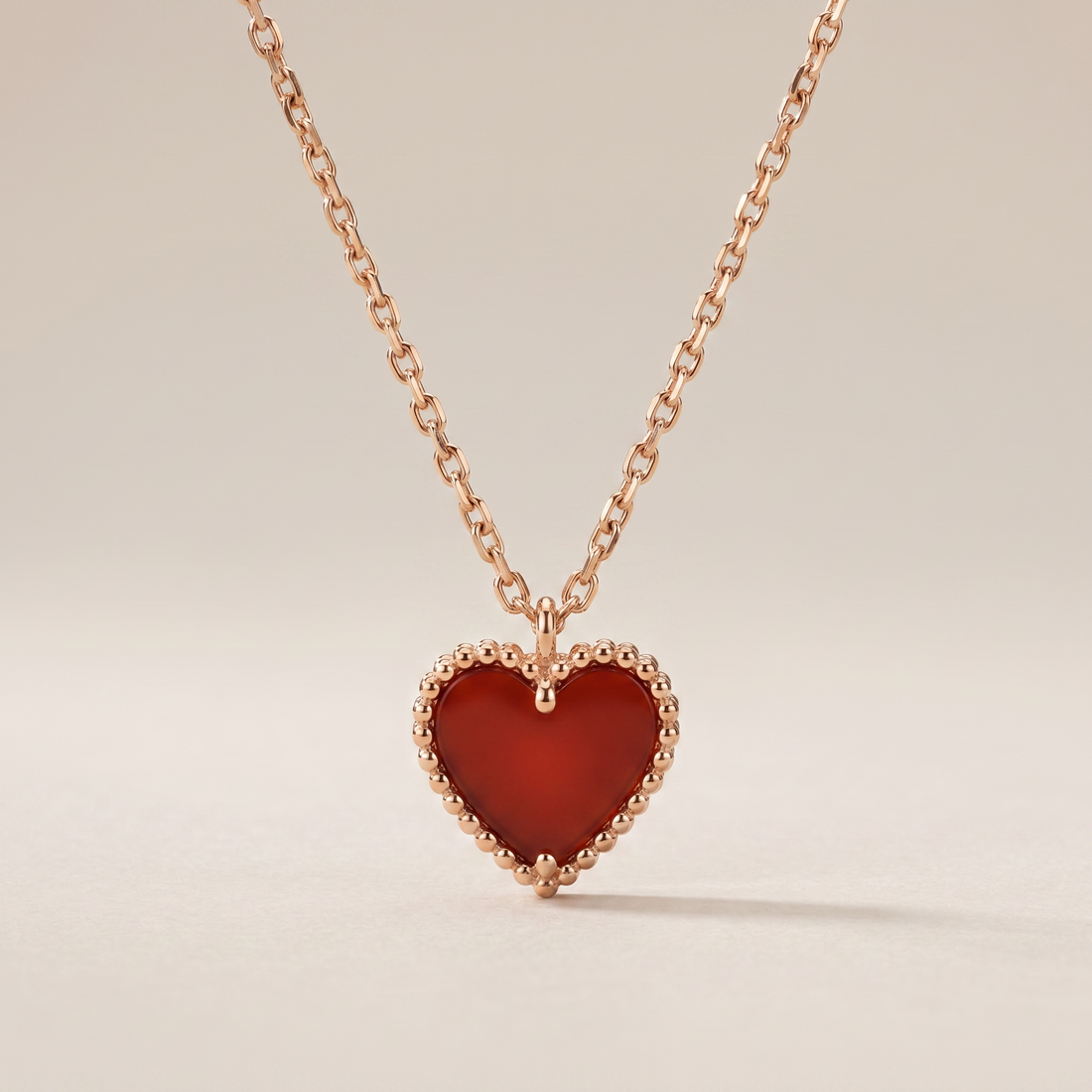 Sweet Alhambra Heart Pendant Necklace